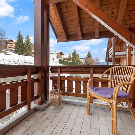 Charmant Studio Renove Situe Dans Les Bains D'Ovronnaz, Immeuble Les Sources Exteriör bild