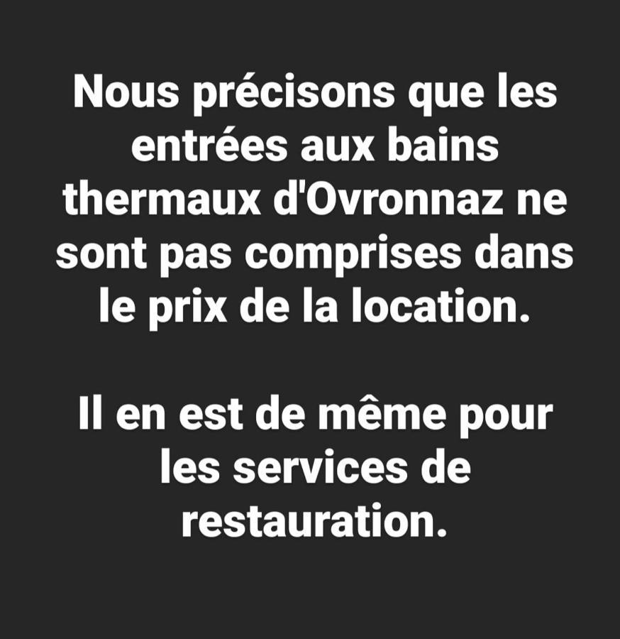 Charmant Studio Renove Situe Dans Les Bains D'Ovronnaz, Immeuble Les Sources Exteriör bild
