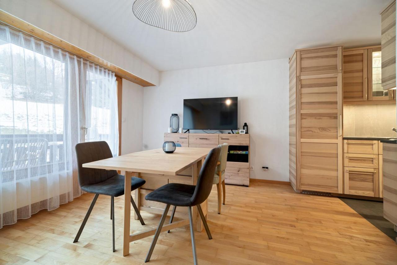 Charmant Studio Renove Situe Dans Les Bains D'Ovronnaz, Immeuble Les Sources Exteriör bild