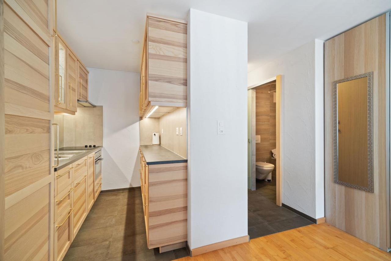 Charmant Studio Renove Situe Dans Les Bains D'Ovronnaz, Immeuble Les Sources Exteriör bild